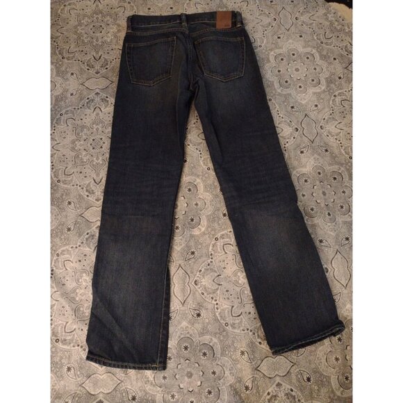 Women Junior Gap 1969 Straight Blue Jeans Waist 28 Inseam 29 Rise 9.5 - Picture 7 of 10